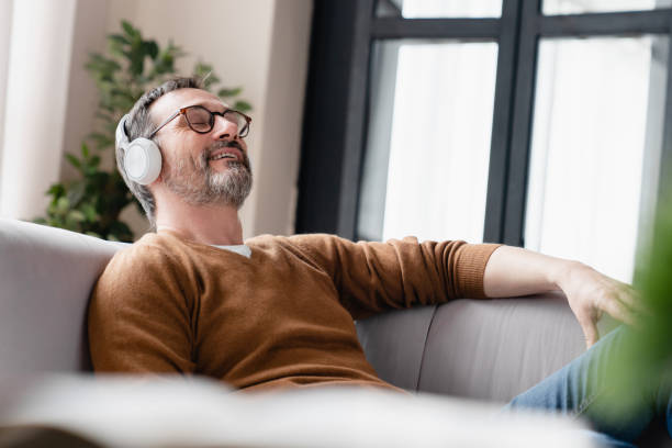 450+ Man Sleeping Listening Music At Home Stock Photos, Pictures &  Royalty-Free Images - iStock